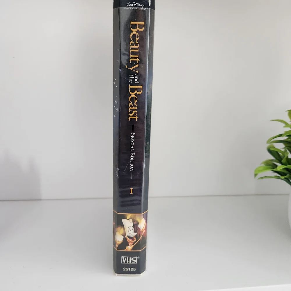 Vintage DISNEY VHS: 1991 BEAUTY & THE BEAST - Special Edition - Platinum Edition